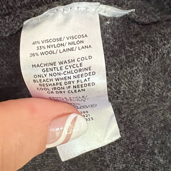 Loft wool blend open front cardigan - Picture 5 of 5